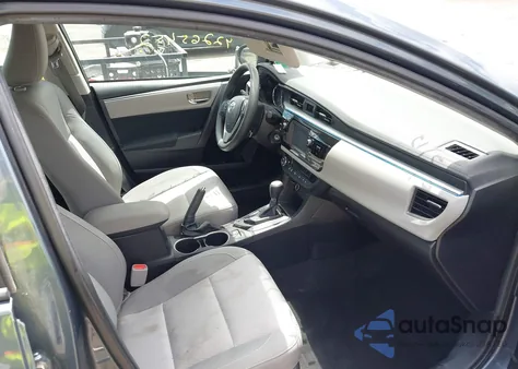 2015 Toyota Corolla Le из США, поврежденный, VIN 2T1BURHE4FC321149